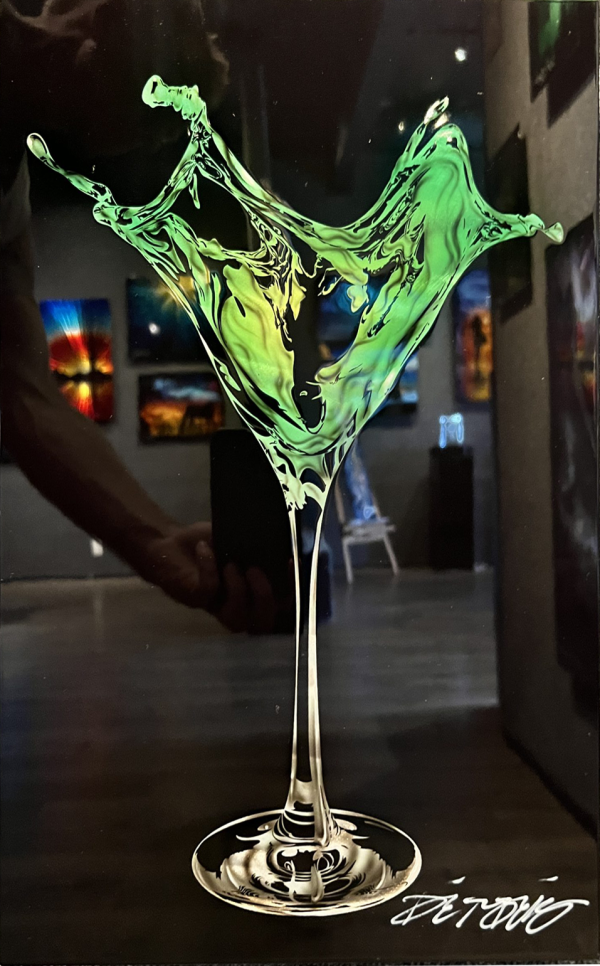 Mini Martini Splash Green