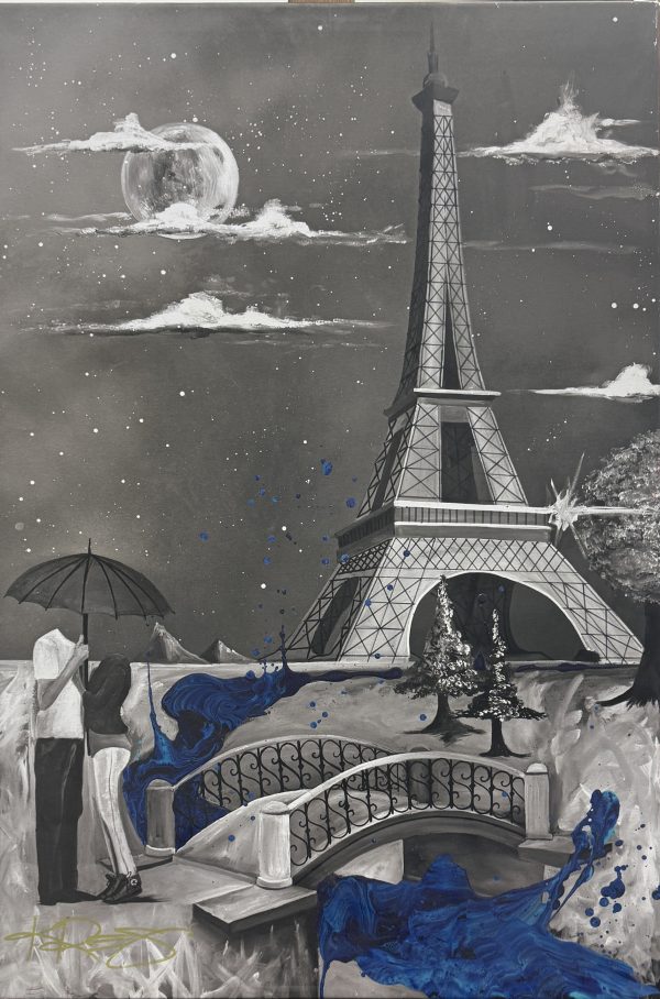 Moonlight in Paris 24x36