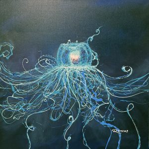Immortal Jellyfish 30x30