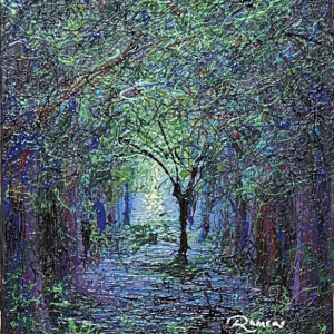 Whimsical Pathway 16x20