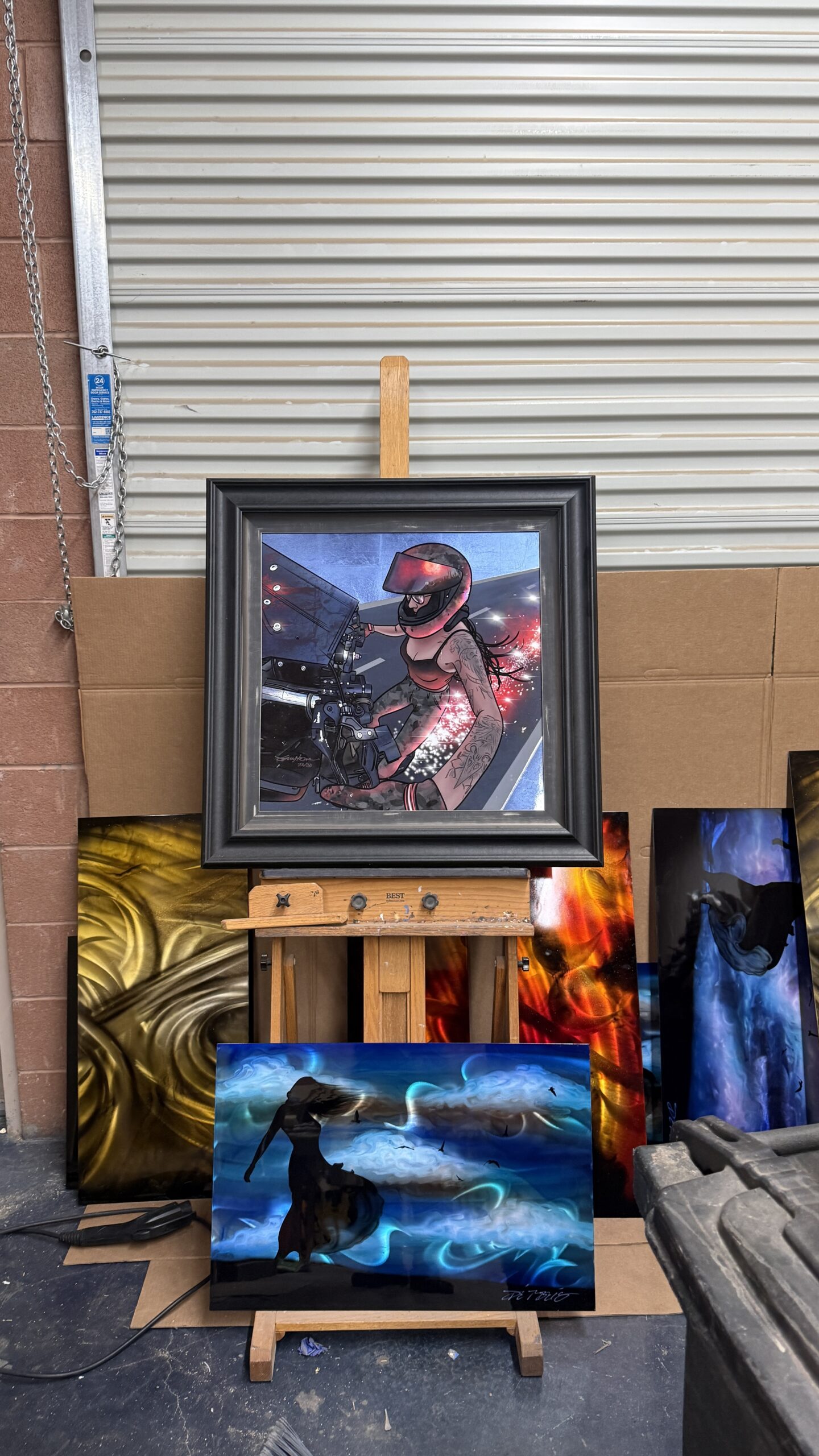 Smash STunts on easle