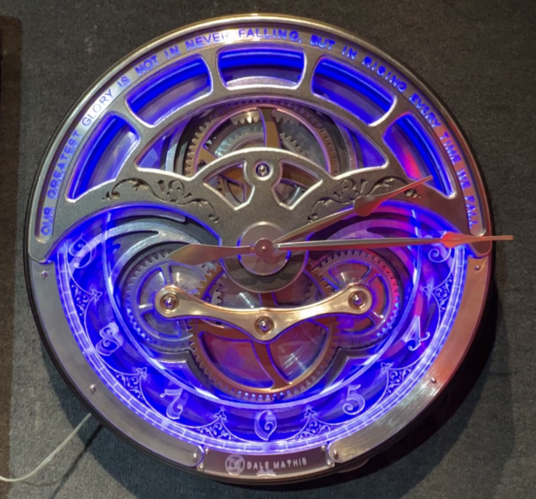 Palm clock